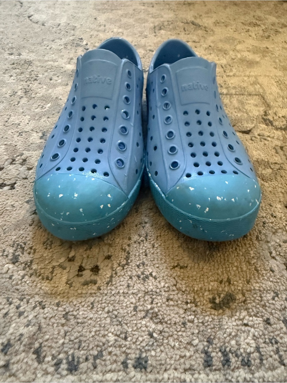 Native Kids Slip-On Water Shoes in Light Blue
